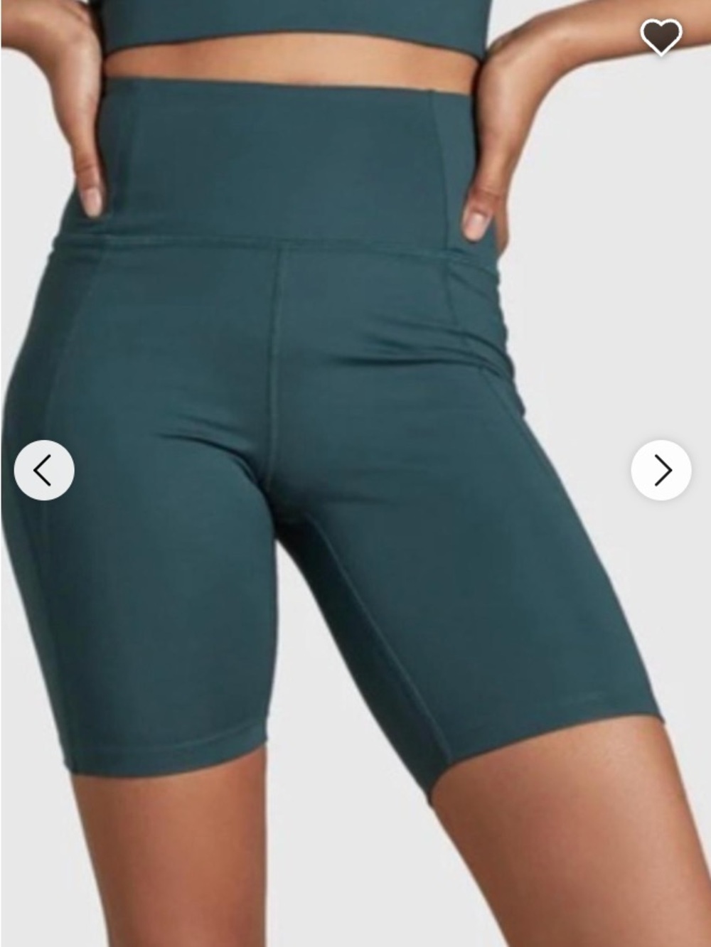 Girlfriend Collective High-Waist Performance Bike Shorts - Teal, size XXL, NWT